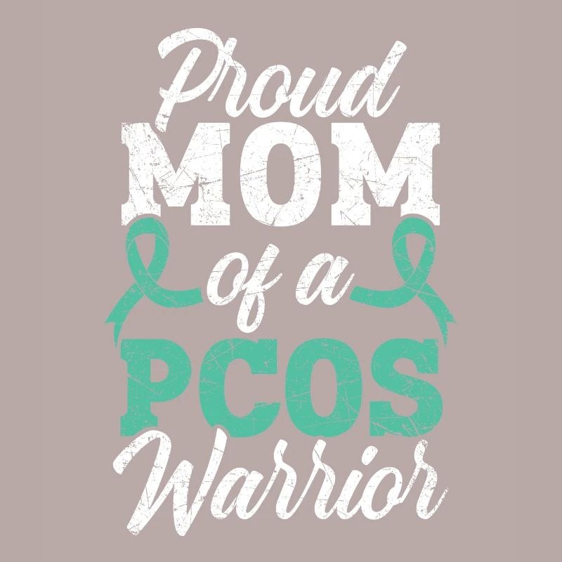 Mutter eines PCOS Warrior Polyzystischen Ovarialsyndroms