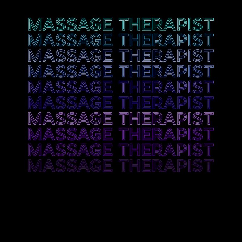 Massagetherapeutin Retro