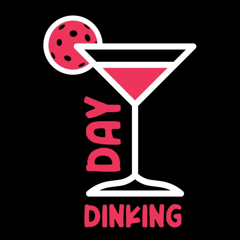 Day Dinking Funny Martini Pickleball