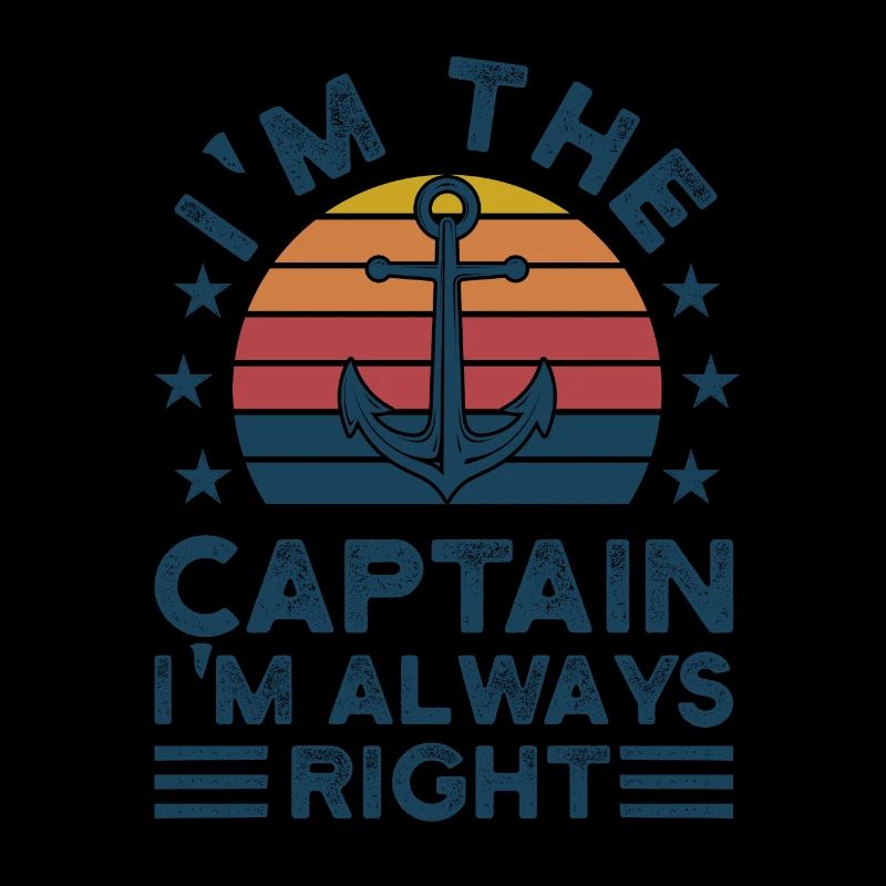 Captain Captains Boating Gift