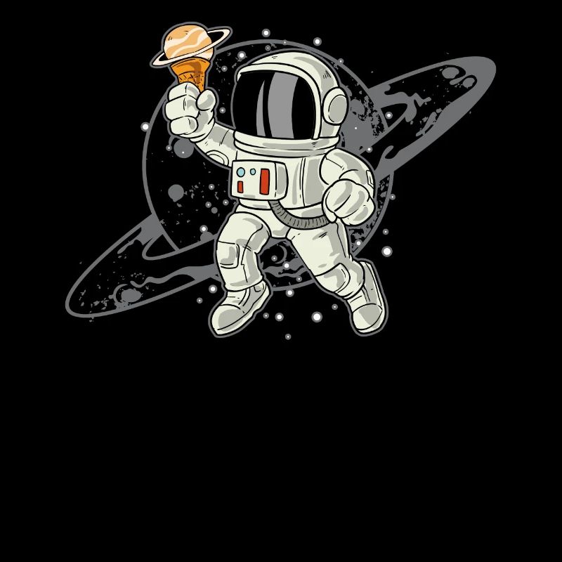 Eiscreme Astronaut Outerspace Lover Gelato Eisbecher