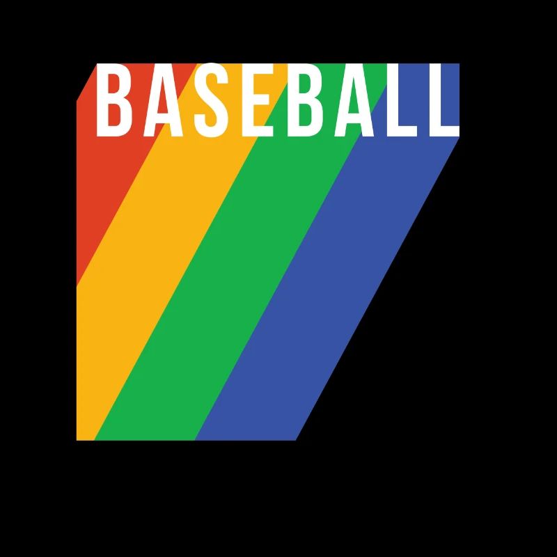 Rainbow Baseball Shirt Gift