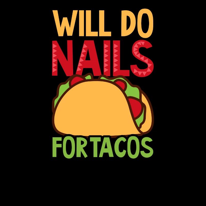 Nail Tech wird Nägel für Tacos Cinco De Mayo machen