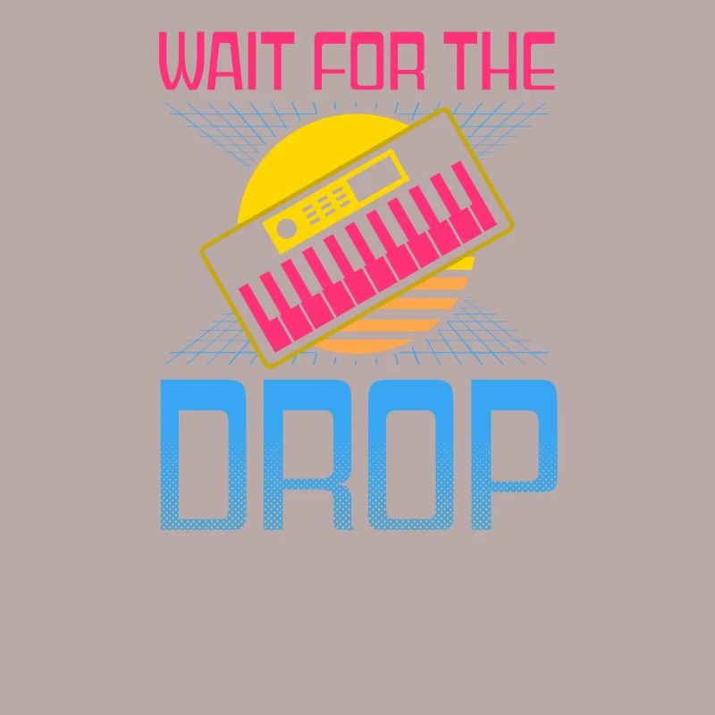 EDM Rave Techno 80s Wait For Drop