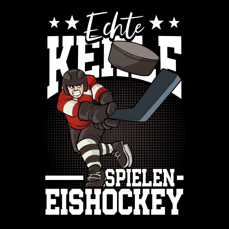 Echte Kerle spielen Eishockey