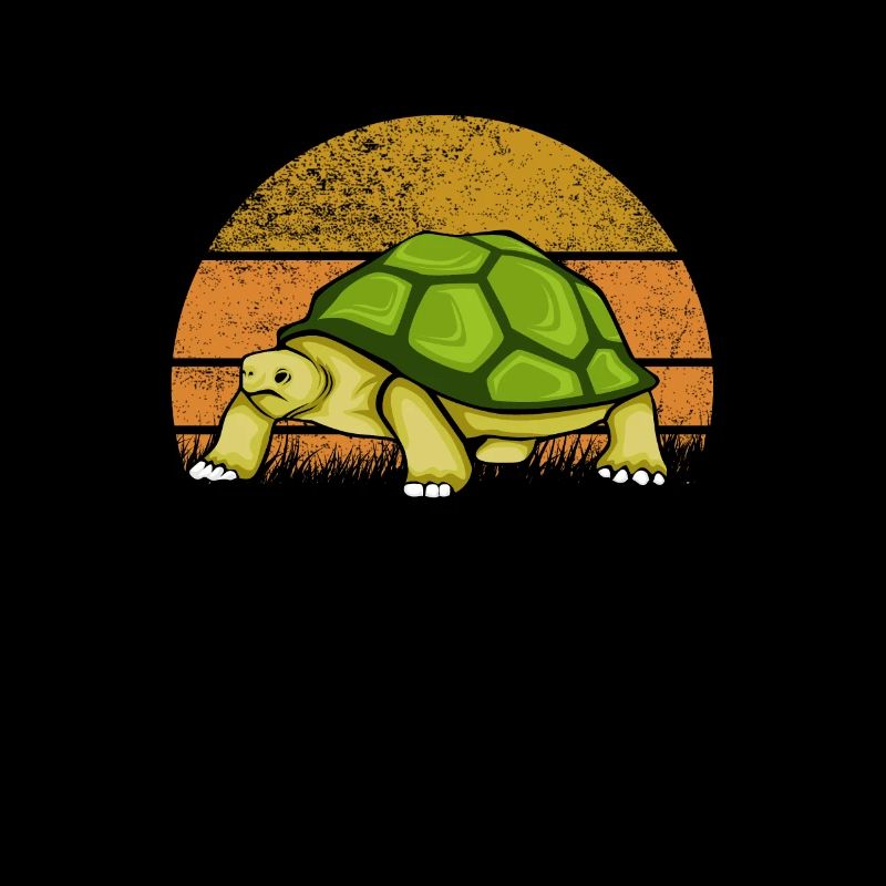 Turtle Retro Vintage