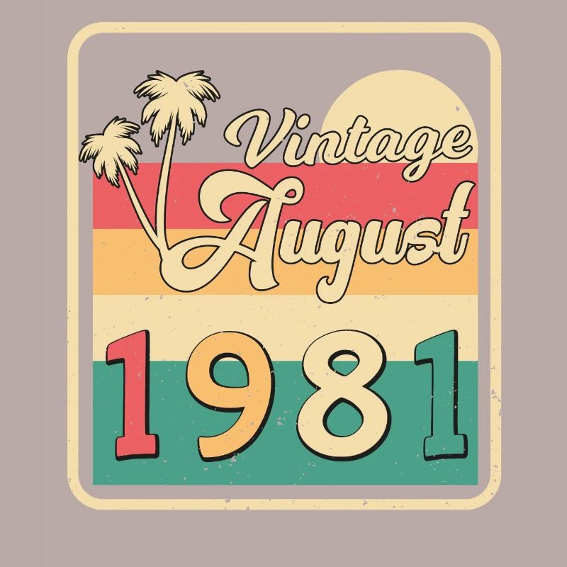 1981 August Gift Idea