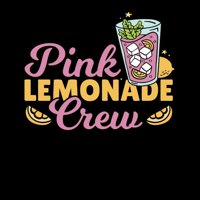 Pink Lemonade Crew Lemonde Stand Lemon Juice Boss