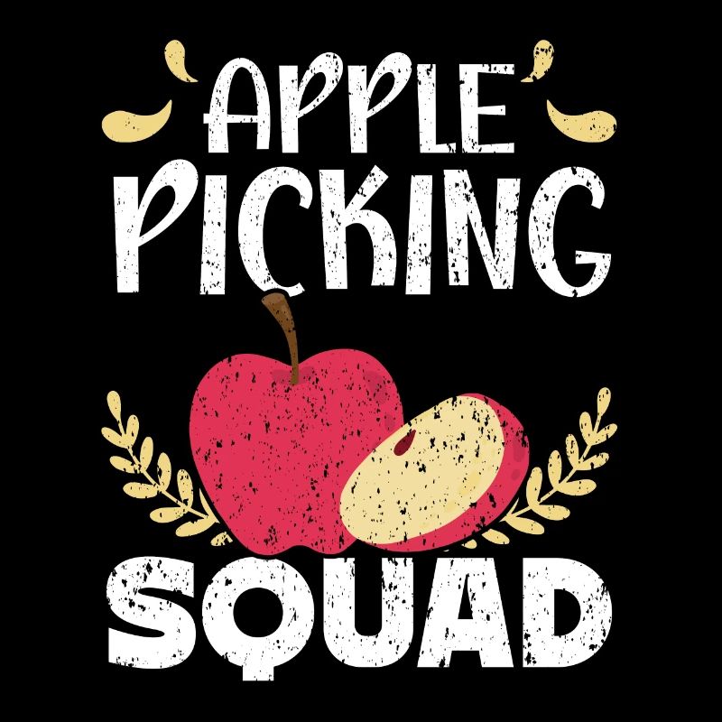 Apple Picking Squad Apple Fruit Lover Pommier