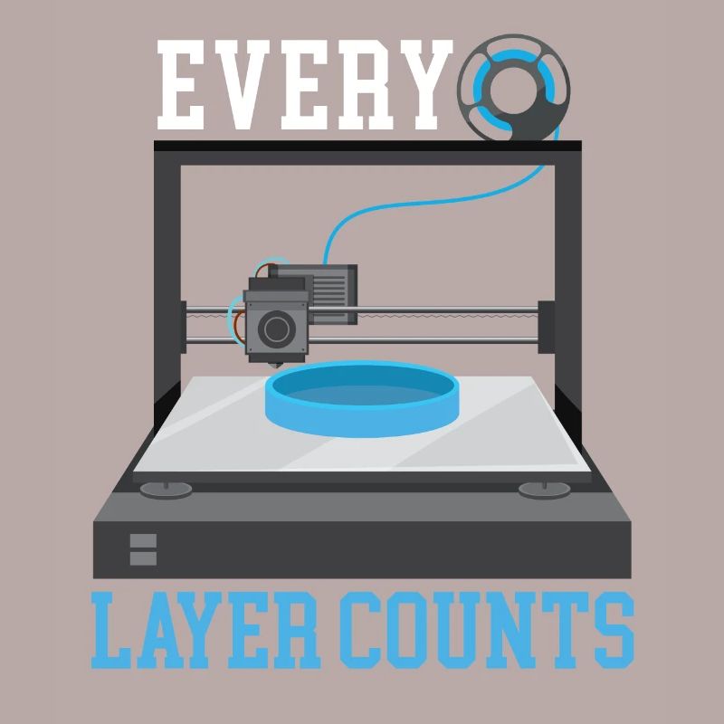 Chaque couche compte 3D Buse d’impression 3D Imprimante 3D