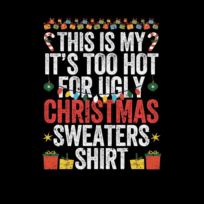 Pyjama C’est mon C’est trop chaud pour moche