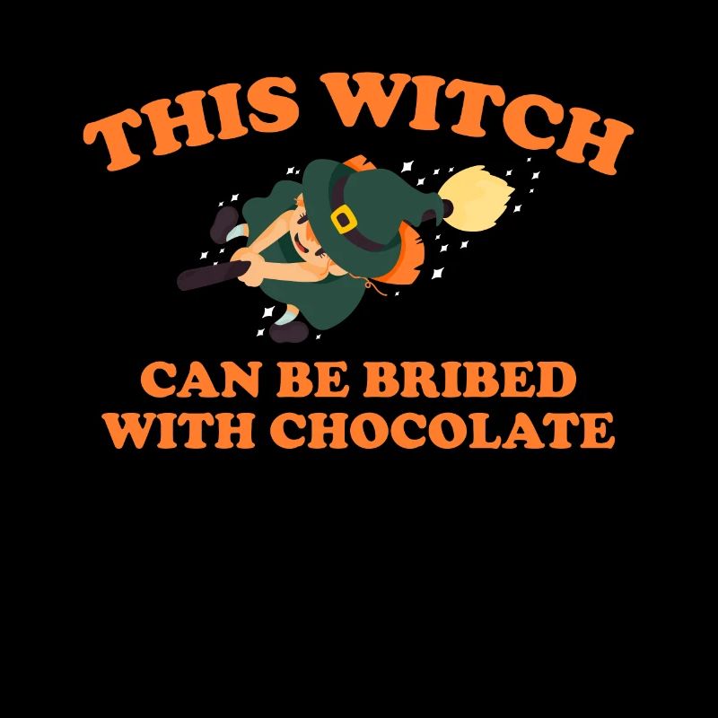 This Witch Can Bribed With Chocolate Shirt