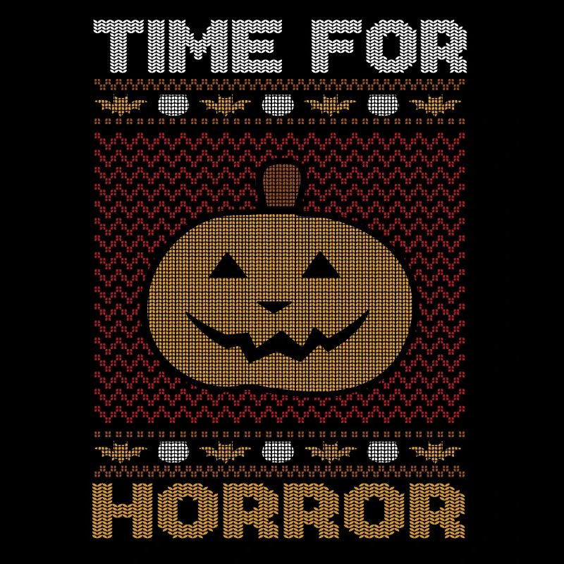 Stitch Pattern Pumpkin Creature Halloween