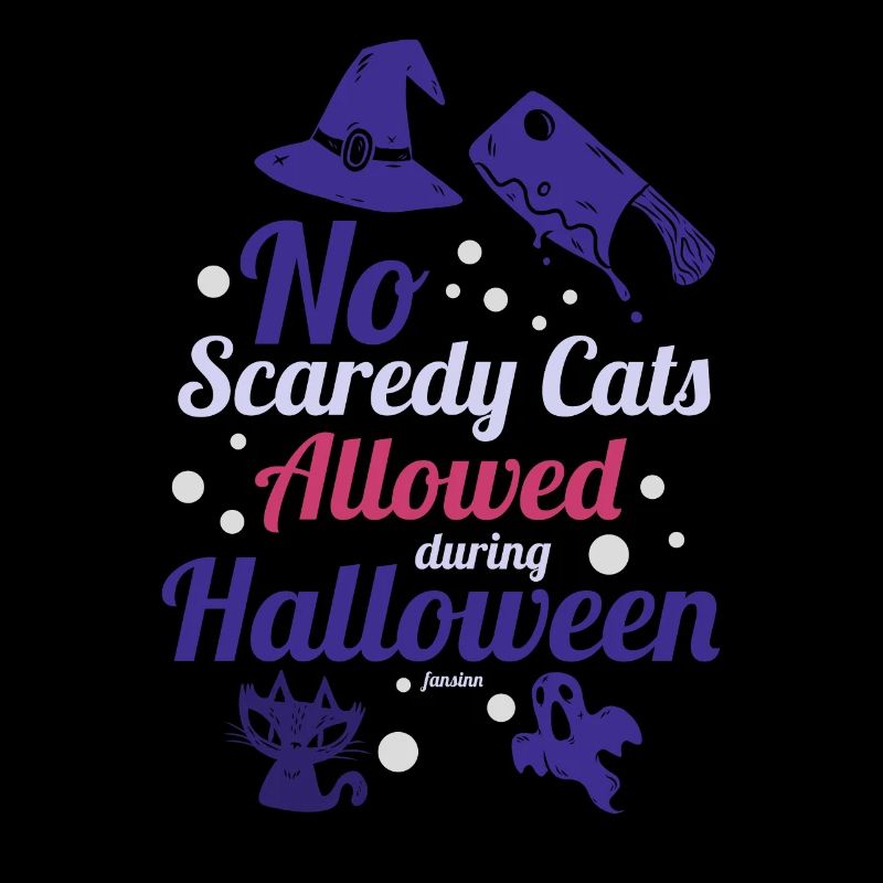 No anxious cats are allowed on Halloween