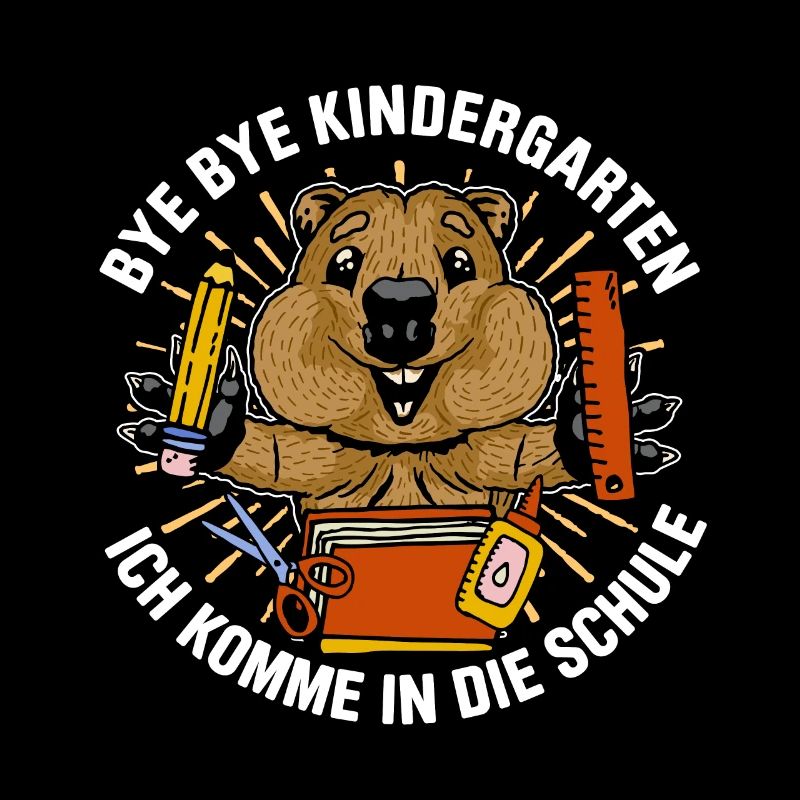 Bye Bye Kindergarten Ich Komme In Die Schule