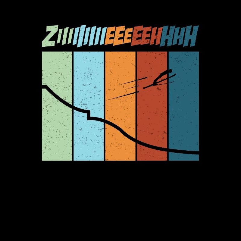 Saut à ski Pull Call Funny Ski Flying