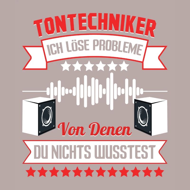 Tontechniker löse Problem
