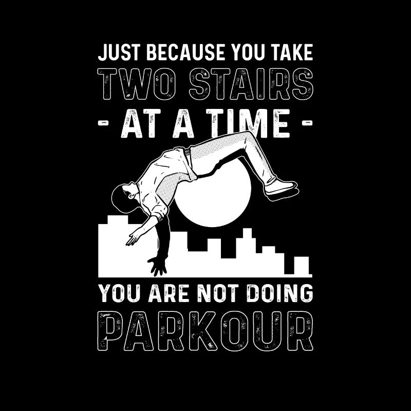 Freerunning course. Parkour