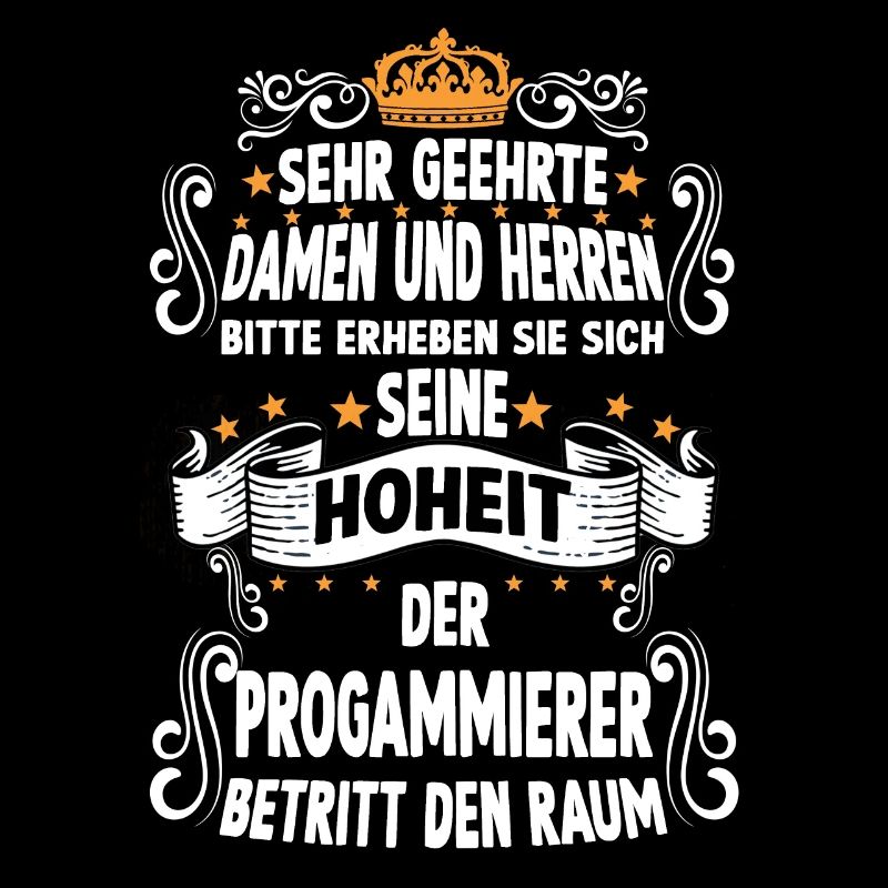 Programmierer T Witzig Spruch Motiv Programmierer