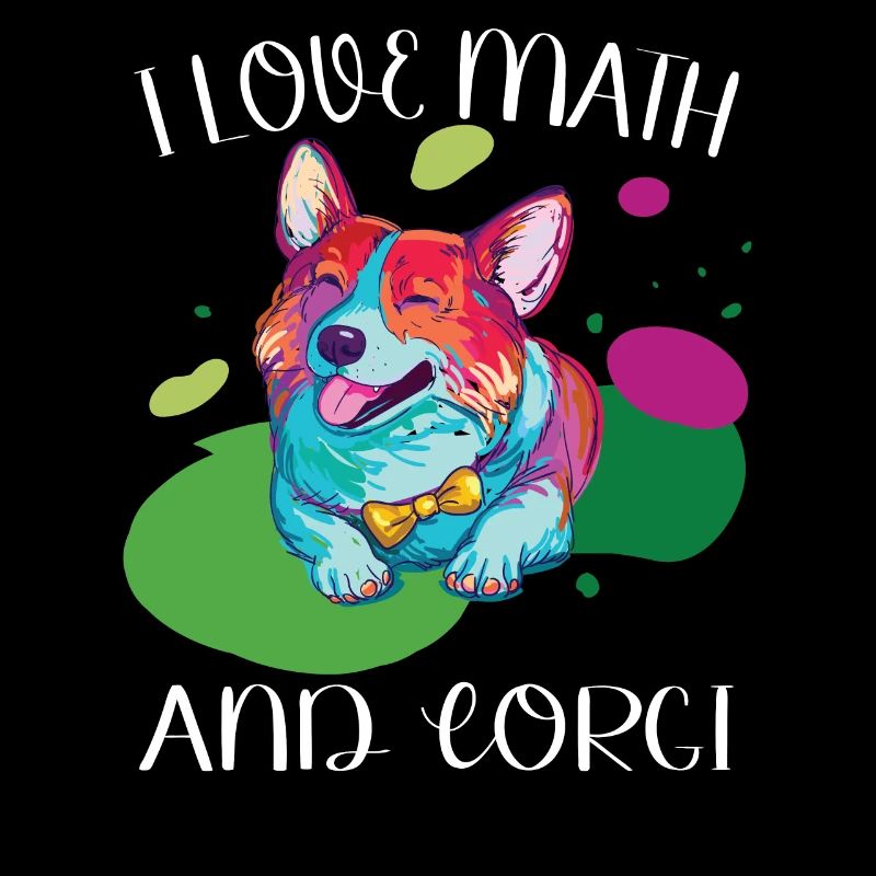J’adore les maths et Corgi Fluffy Dog Breed