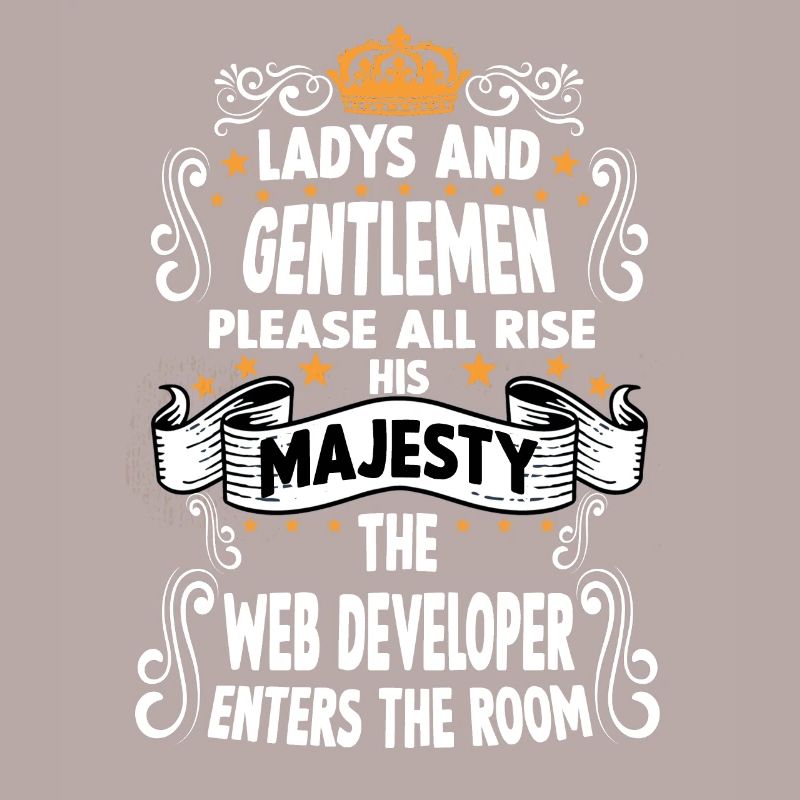 web developer T witziges Spruch Motiv Webdeveloper