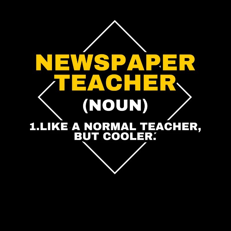 Newspaper Teacher Definition Geschenk