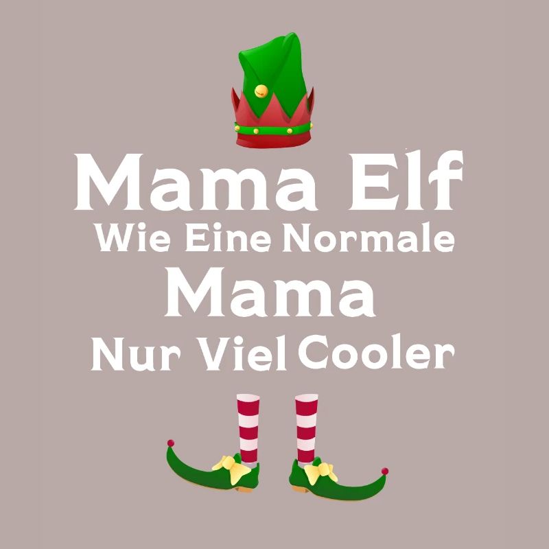 Mutter Elfe Mama Elf Geschenk
