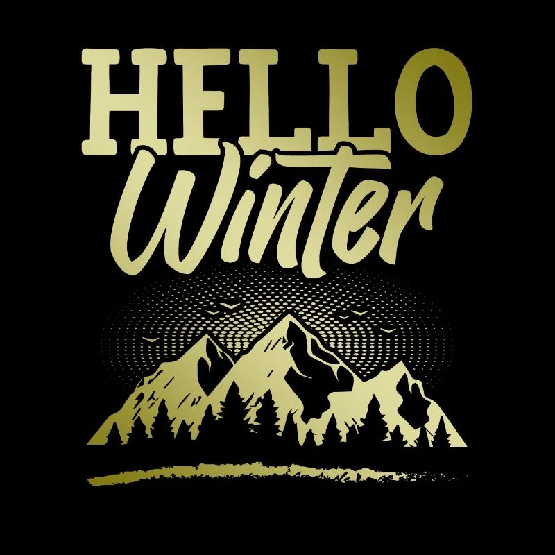 Hello Spruch Winter