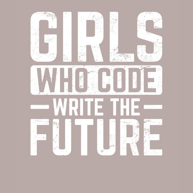 Girl Coder Write The Future Software Programmer Co