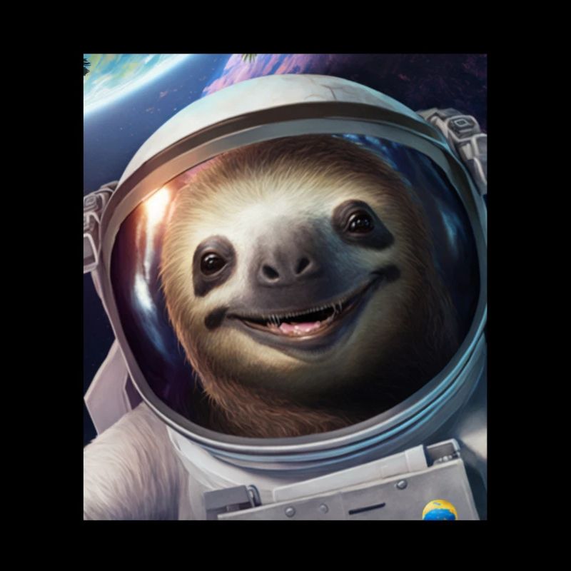 Sloth Astronaut Space Outer Space