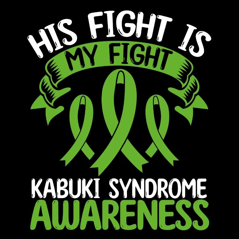 Mois du ruban du syndrome de Kabuki Son combat est mon combat