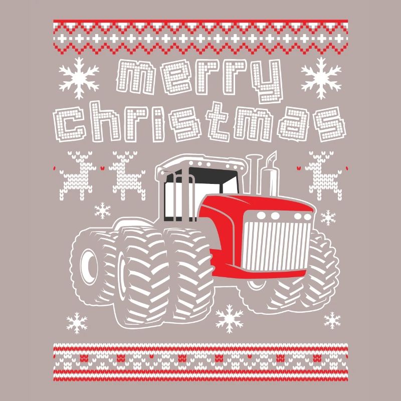 Frohe Weihnachten Traktor