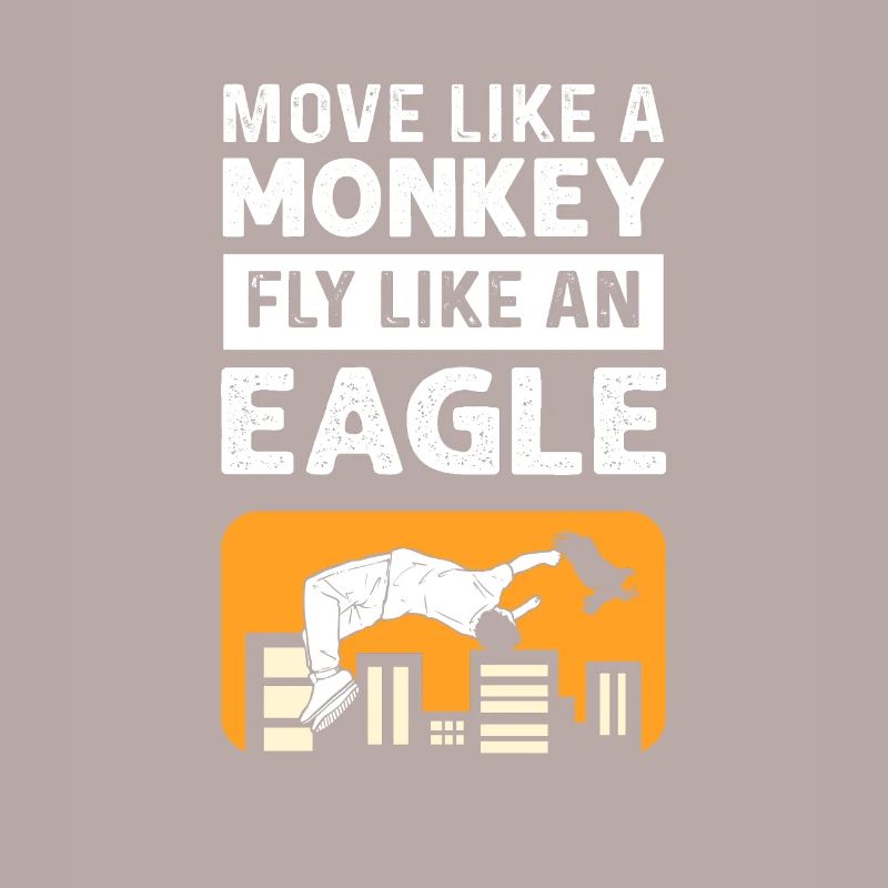 Move like a monkey. Fly like an eagle.