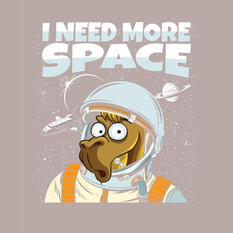 Kamel Astronaut I Need More Space