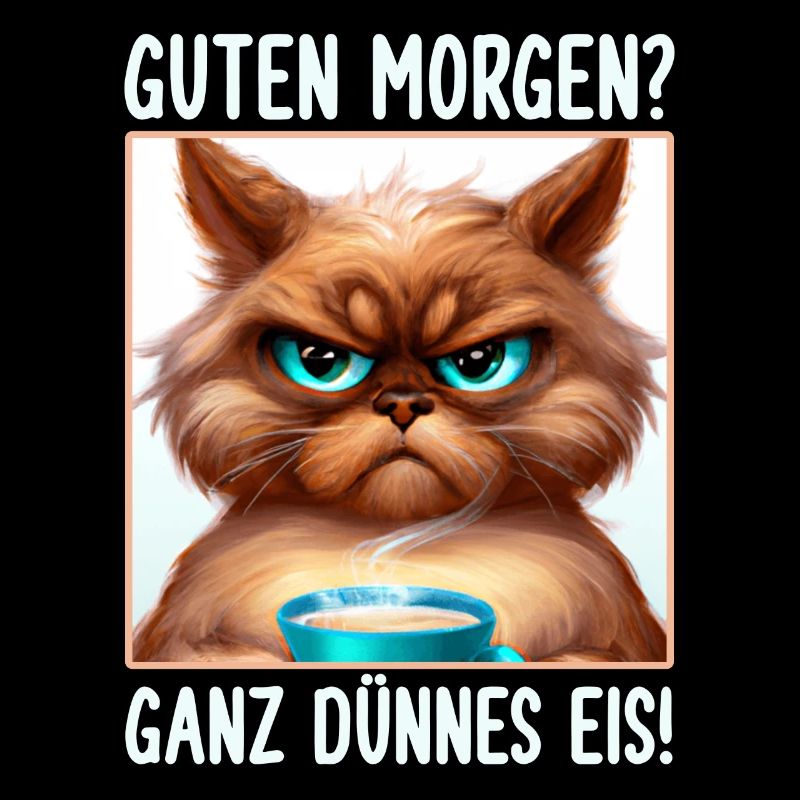 Kaffee Morgenmuffel Mitarbeiter Kaffee Katze