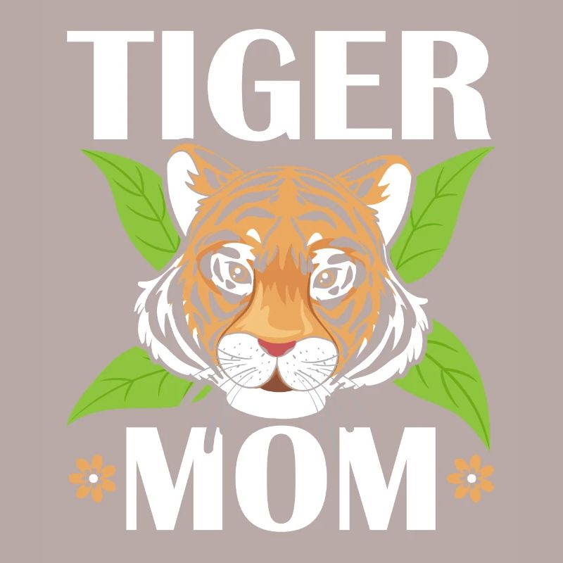 Muttertag der Tiger-Mutter-Tiertier-Tierpflegerin