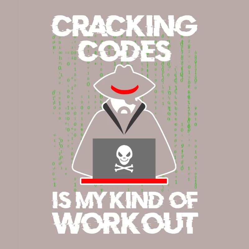 Cybersecurity Professional Hacker Cracking Codes