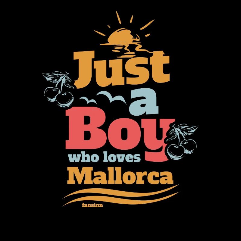 Nur ein Junge der Mallorca liebt