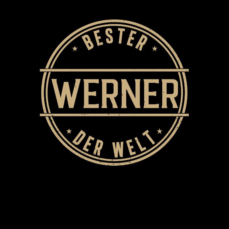 Bester Werner Der Welt Funny Men's Name