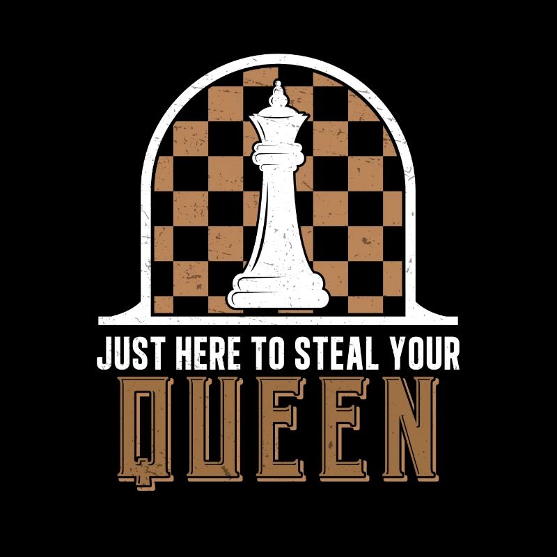 Queen Stealing A Chess Game Hobby For Board Game
