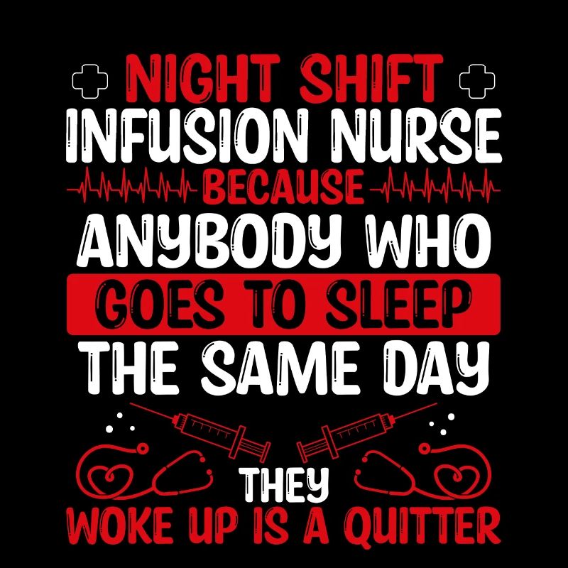 Infirmière en perfusion de nuit