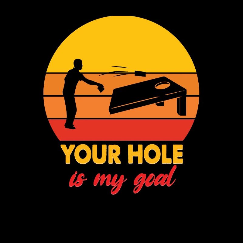 Cornhole ton trou est mon objectif