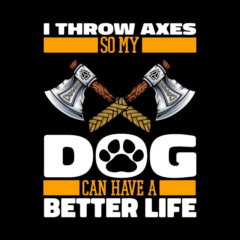 Axe Throwing Axe Thrower Dog