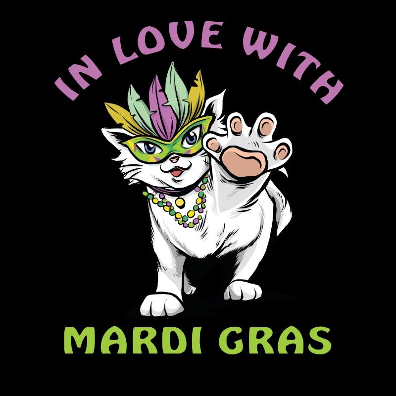 Mardi Gras Carnaval Carnaval Costume de chat
