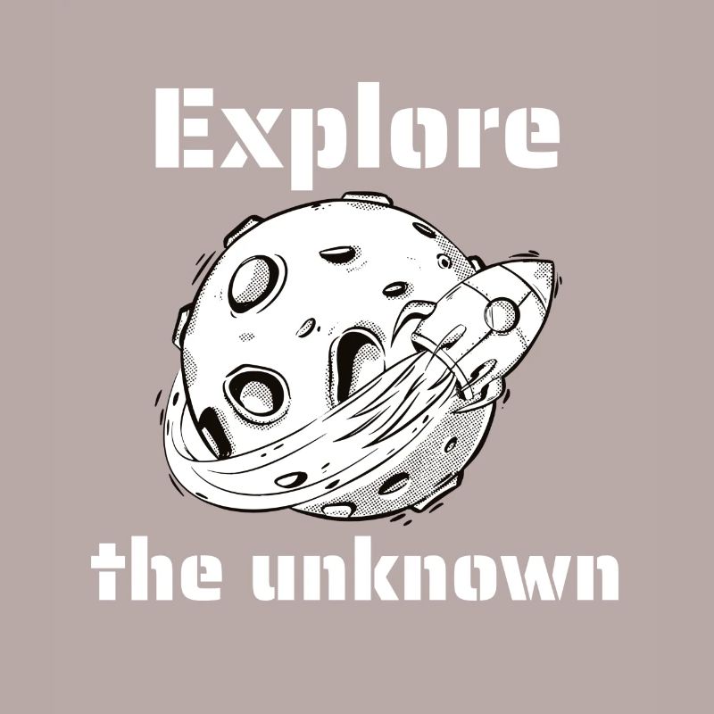 Explore The Unknown Retro Outer Space Designs