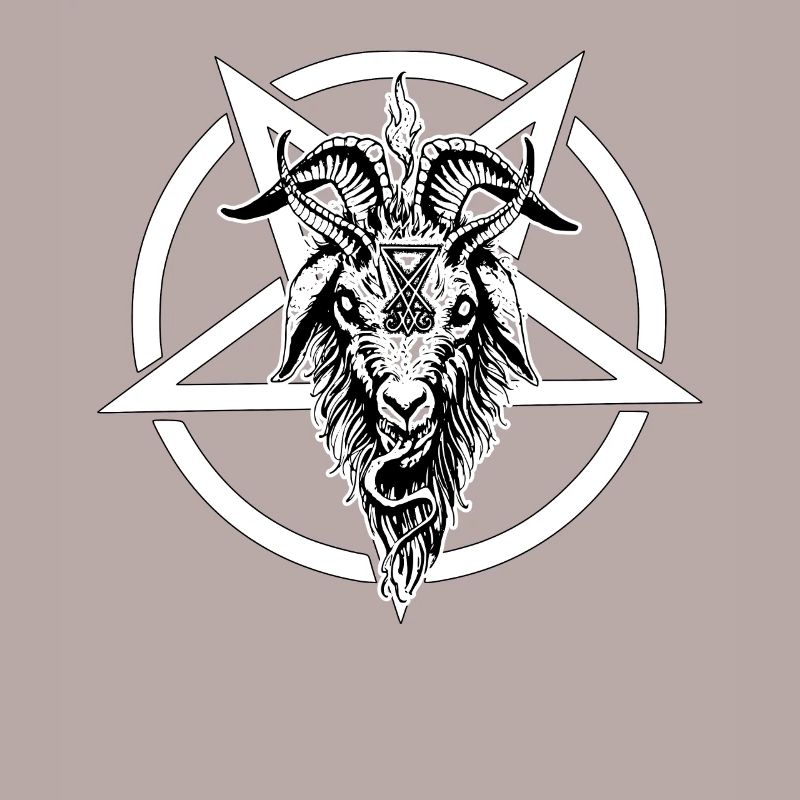 Satan Baphomet Devil Pentagramme