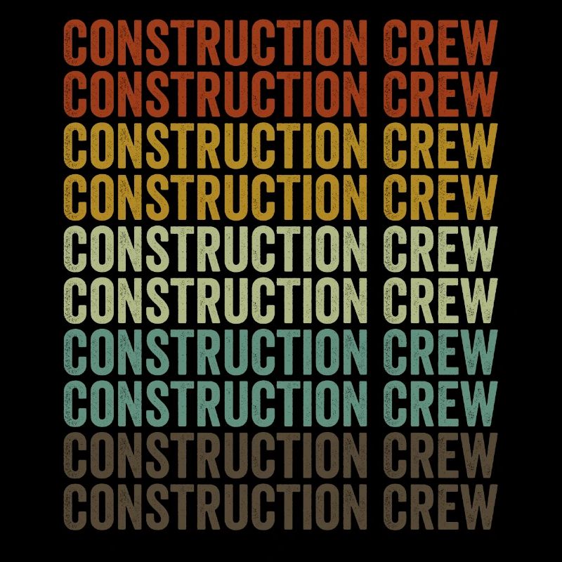 Équipe de construction Ouvriers de la construction Excavatrices