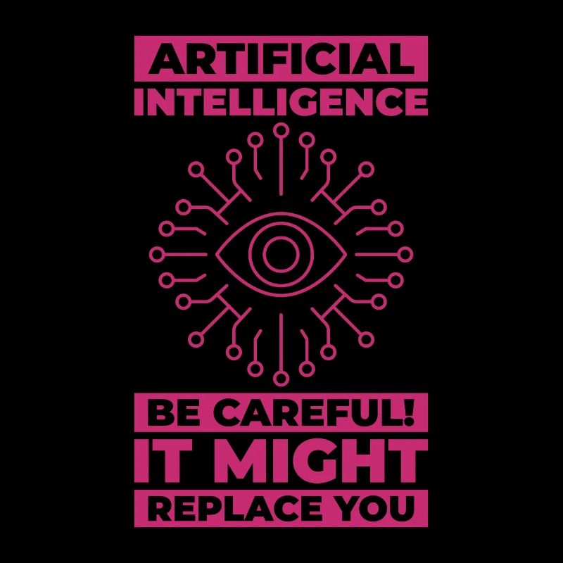 AI Machine Learning Computer Geek Technology Robot