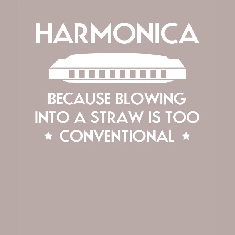 Harmonica Harmonica Slogan Shirt