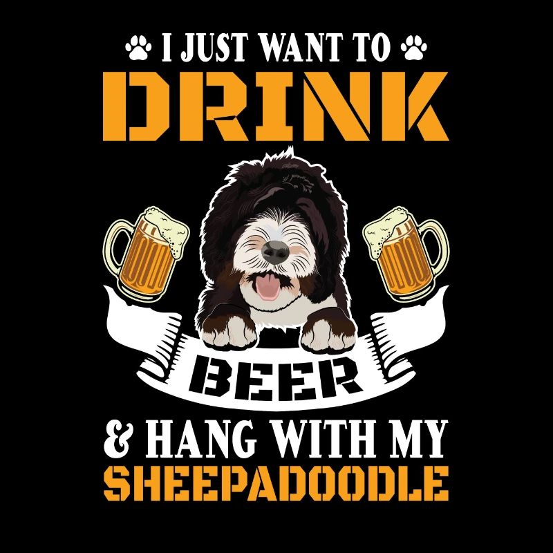 Sheepadoodle Doodle Hund